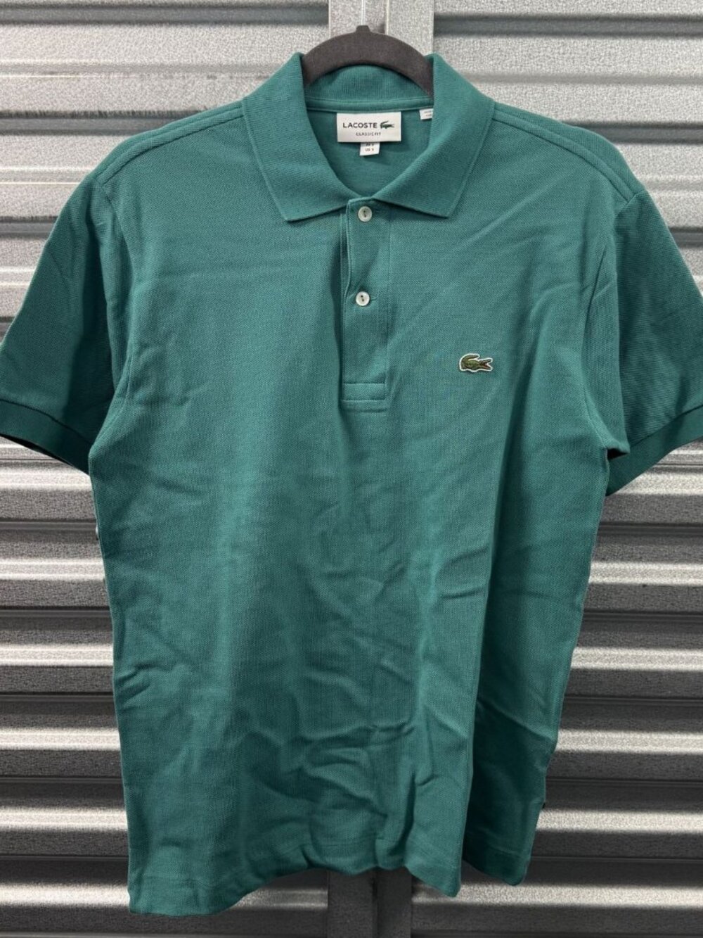 LACOSTE TURQUOISE BLUE CLASSIC FIT POLO SHIRT